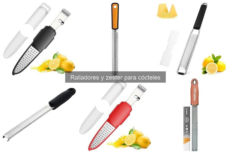 Recetas de cócteles con ralladuras y zestes irresistibles