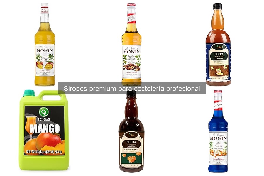 Recetas de Cócteles con Siropes Premium para Sorprender