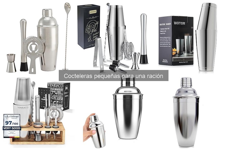 Recetas de cócteles fáciles para cocteleras pequeñas