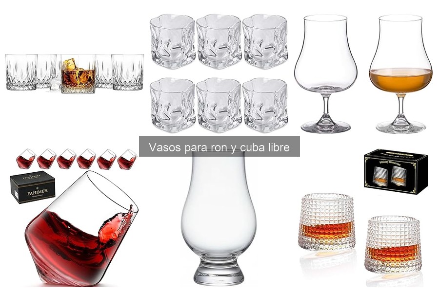 Recetas de cócteles para tus vasos de ron y cuba libre