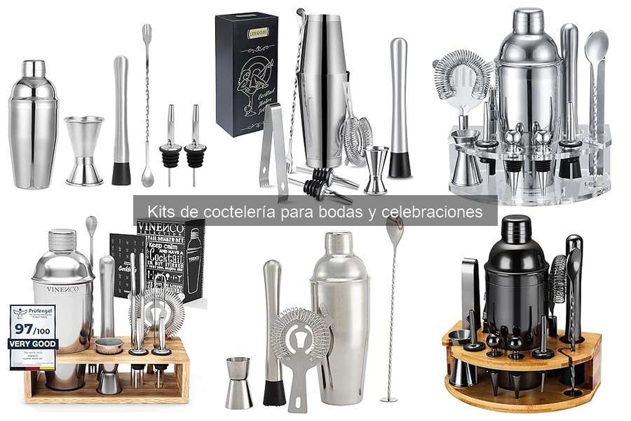 Recetas de cócteles perfectos para bodas con tu kit de coctelería