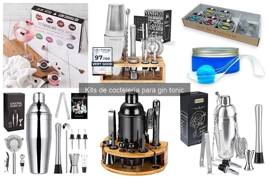 Recetas populares de gin tonic con tu kit de coctelería