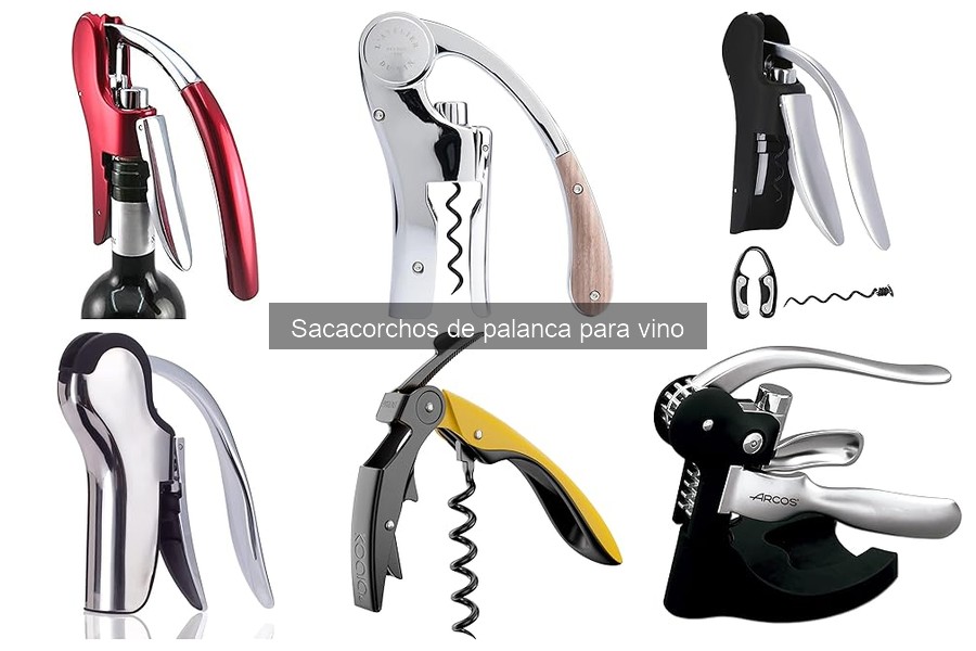 Sacacorchos de palanca vs manual: ¿cuál elegir para el vino?
