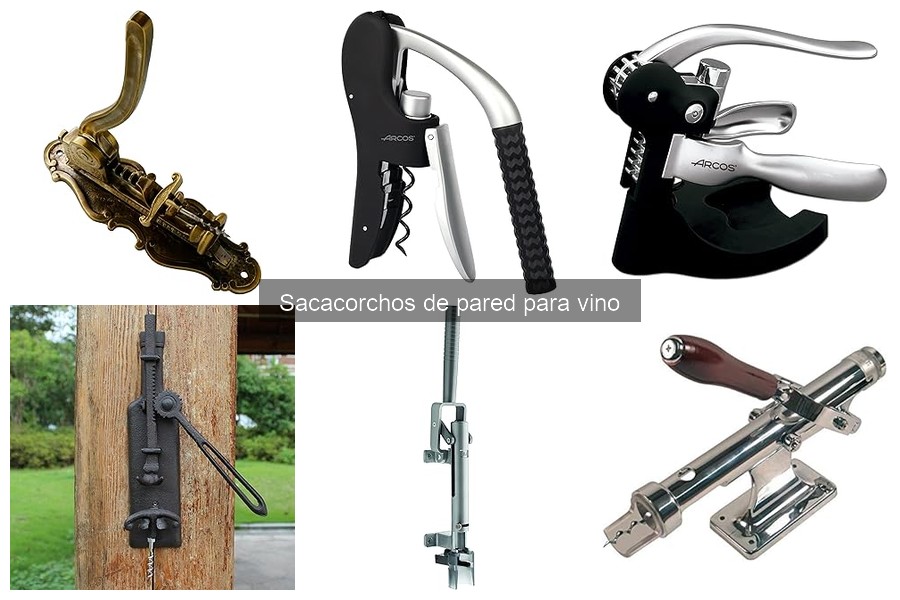 Sacacorchos de pared: Dónde comprarlos al mejor precio