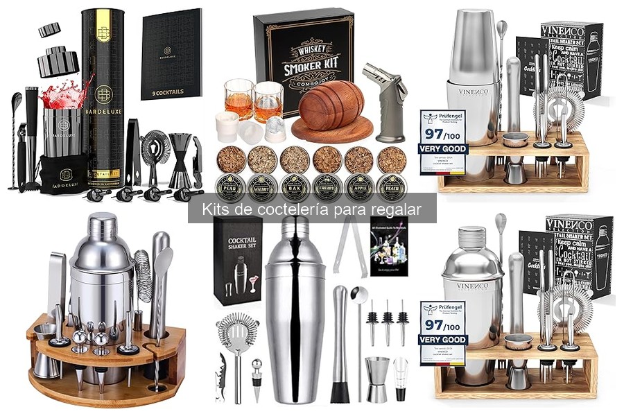 Soluciona problemas comunes al usar un kit de coctelería