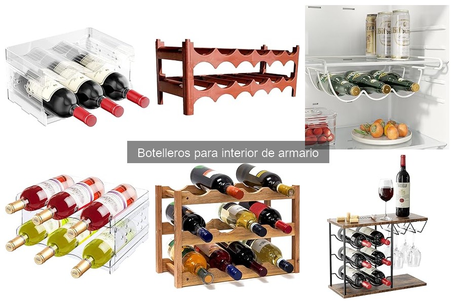 Soluciones para la humedad en botelleros de armario