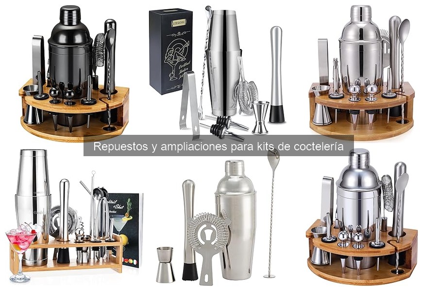 Soluciones para problemas con repuestos de coctelería