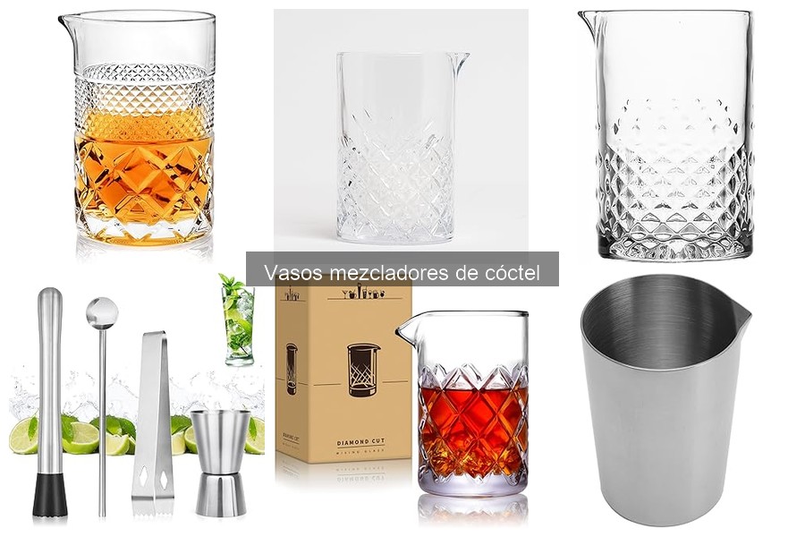 ¿Son realmente necesarios los vasos mezcladores para cócteles?