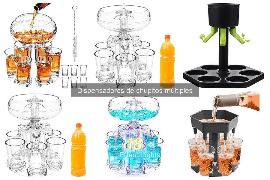 ¿Son seguros los dispensadores de chupitos múltiples para niños?