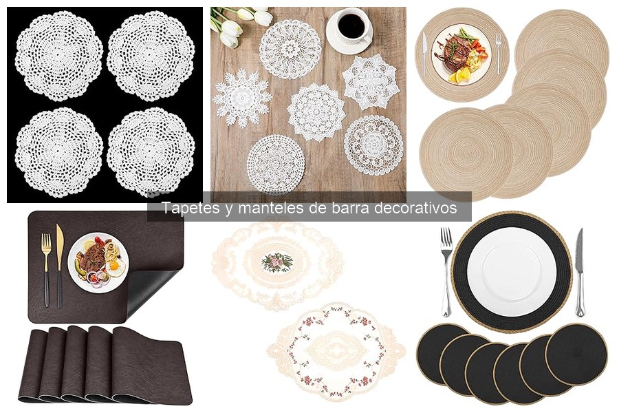 Tendencias en Manteles Decorativos para Bares en Casa 2023