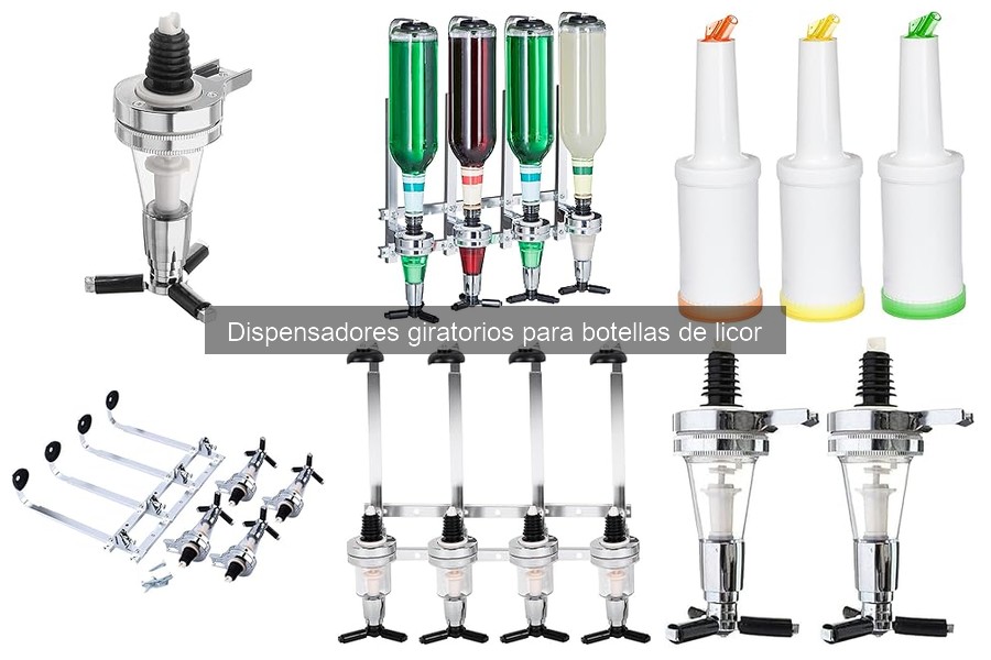 Testimonios de usuarios sobre dispensadores giratorios de licor