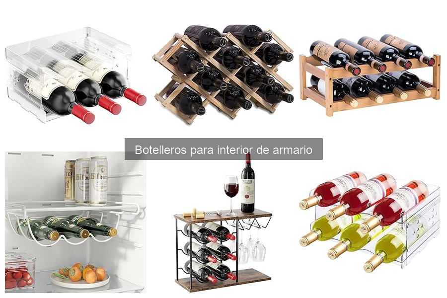Testimonios sobre los mejores botelleros para armario
