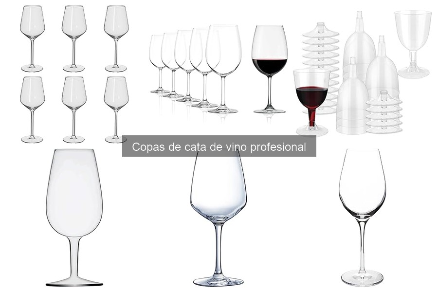 Tipos de copas de cata de vino y sus usos