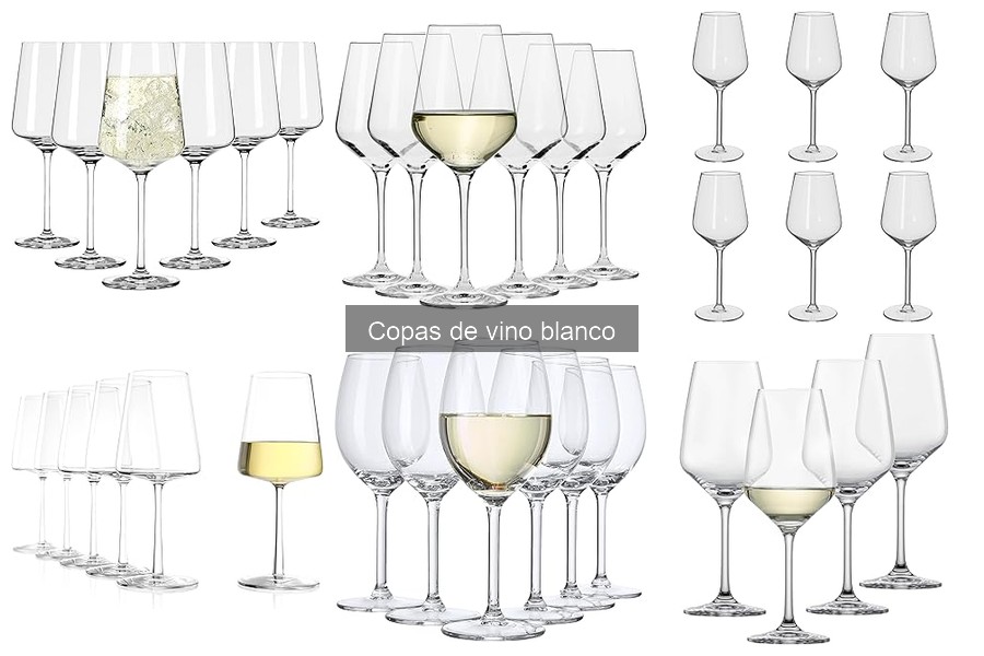 Tipos de copas de vino blanco: guía de selección