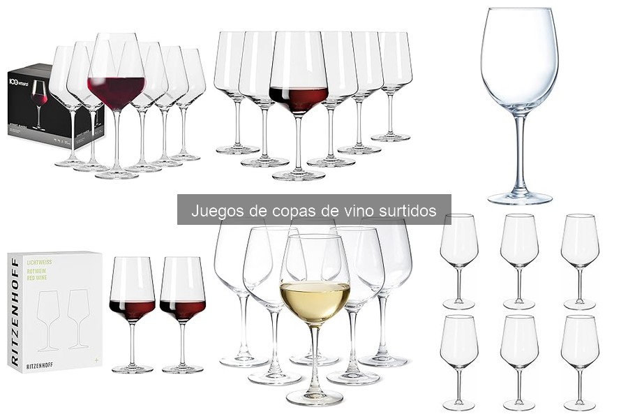 Tipos de copas de vino y sus usos: guía práctica