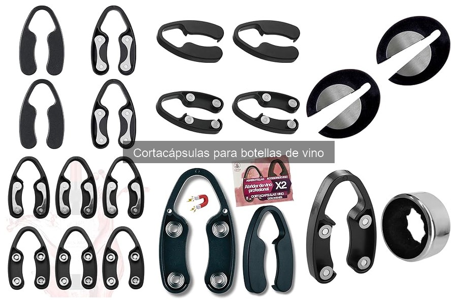 Tipos de cortacápsulas para vino: ¡Descubre el mejor para ti!
