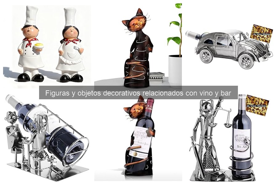 Tipos de Figuras Decorativas para Tu Bar y Vino