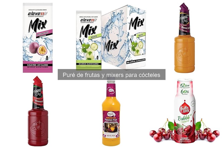 Tipos de Mixers para Cócteles en Casa: Mejores Opciones