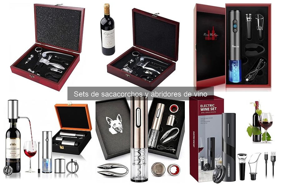 Tipos de sacacorchos y abridores de vino: guía completa
