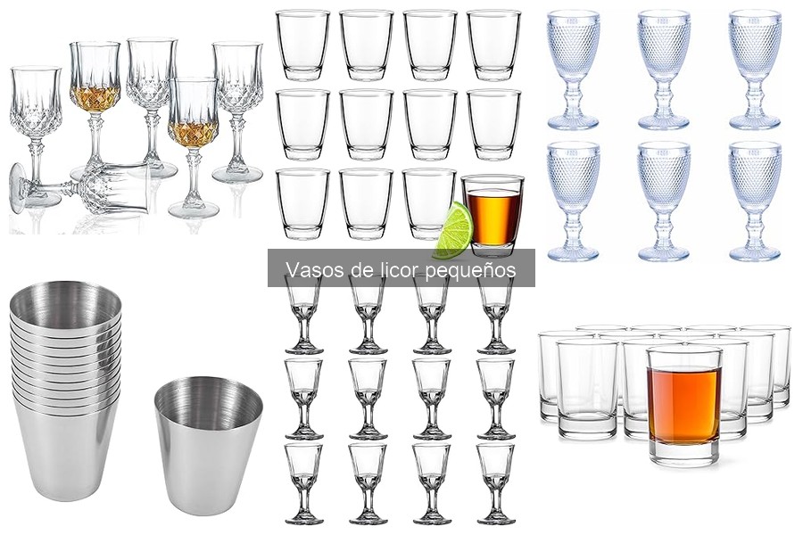 Tipos de Vasos de Licor Pequeños: Guía Completa