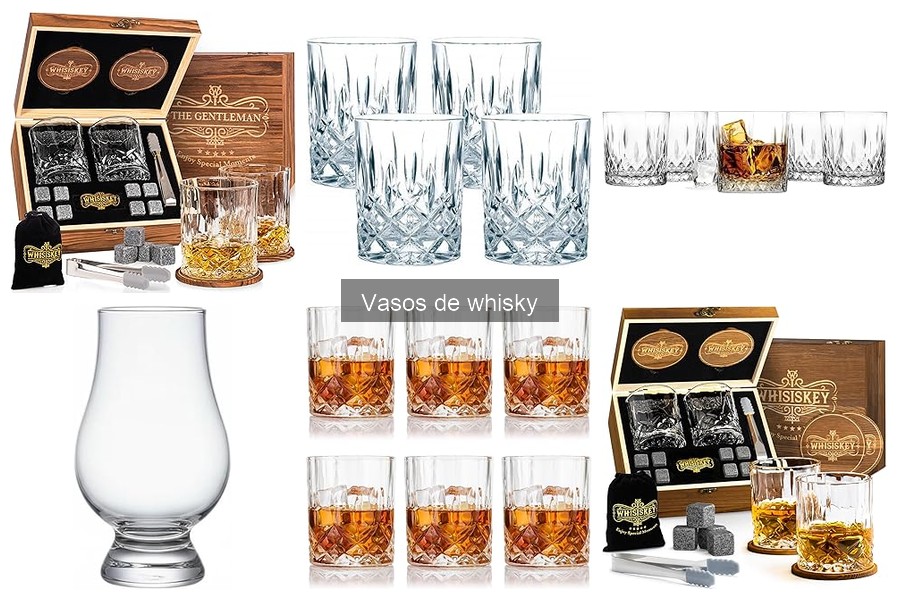 Tipos de vasos de whisky y sus diferencias