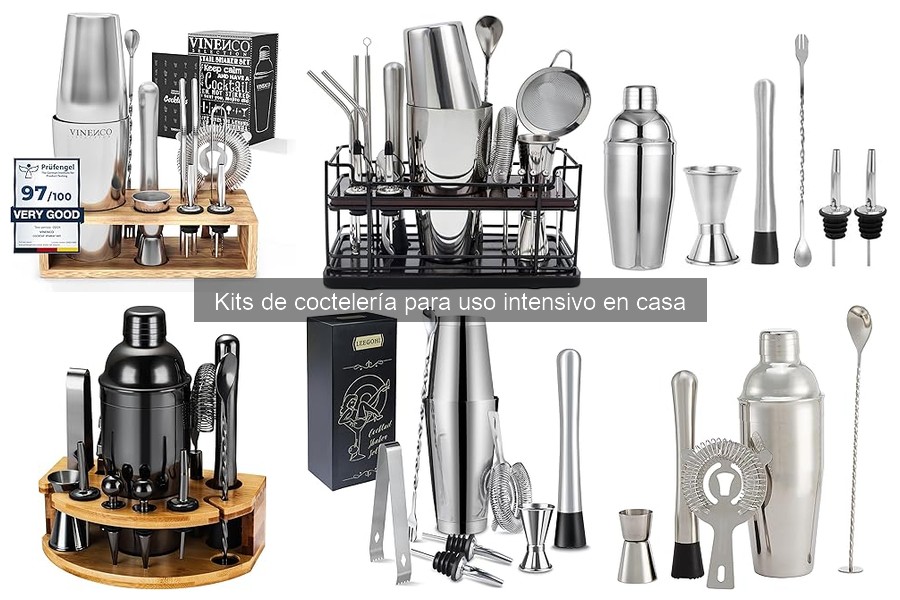 Todo lo que incluye un kit de coctelería en casa