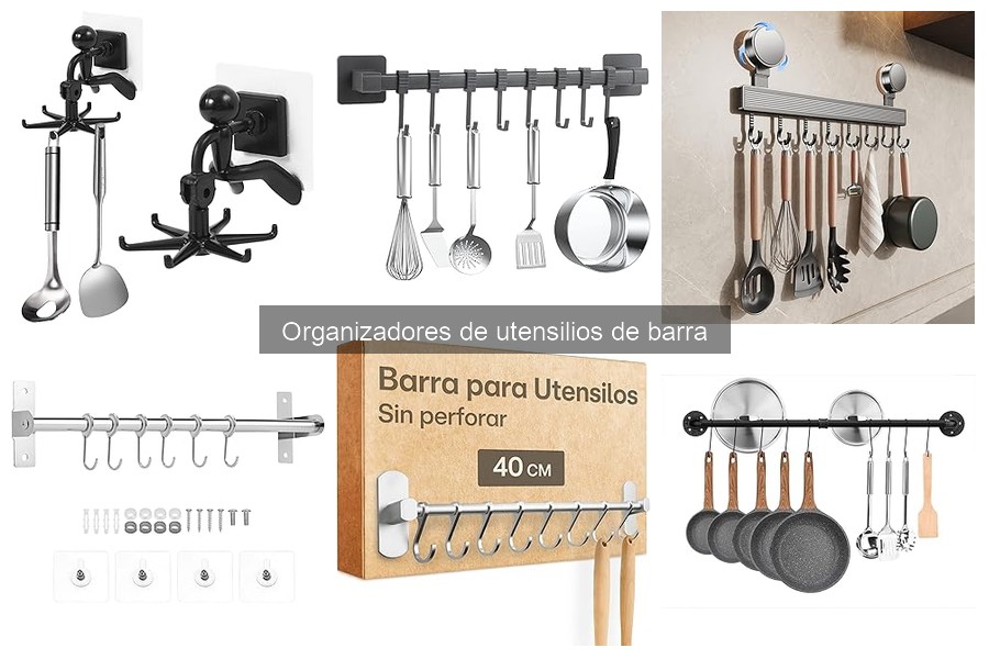Utensilios Esenciales para tu Organizador de Barra