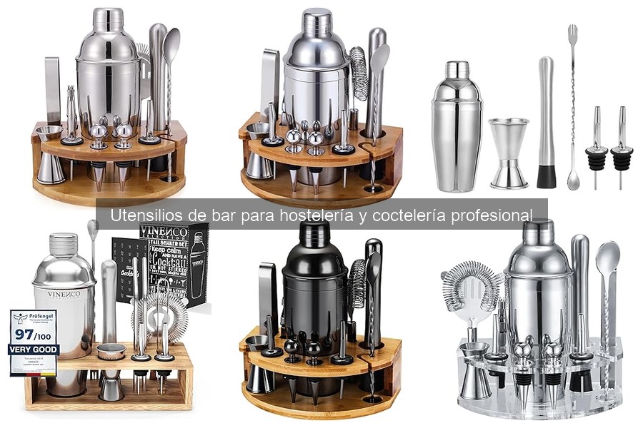 Utensilios esenciales para un bar en casa: Guía completa