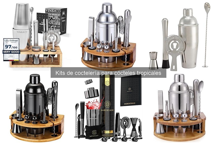 ¿Valen la pena los kits de coctelería para cócteles tropicales?