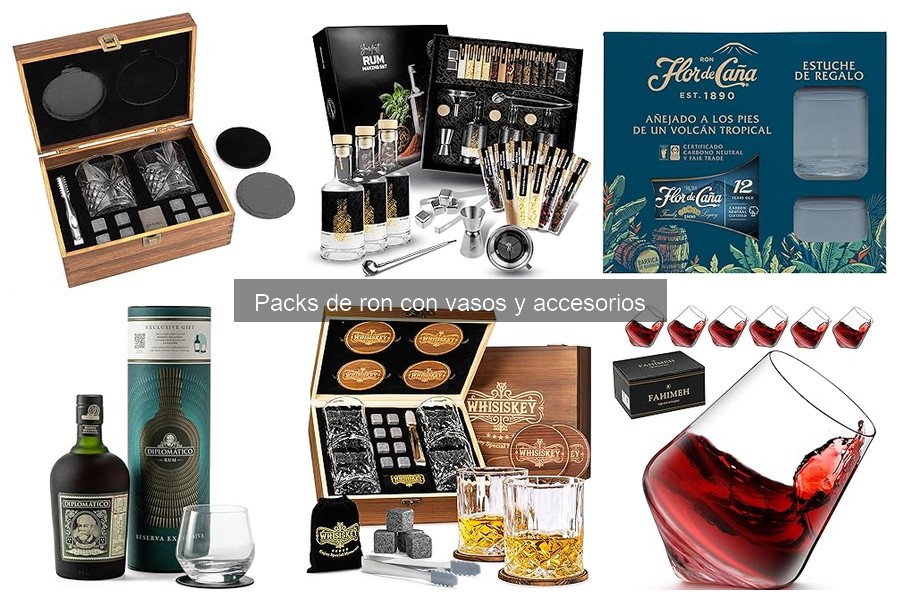 Ventajas de Comprar Packs de Ron con Vasos y Accesorios