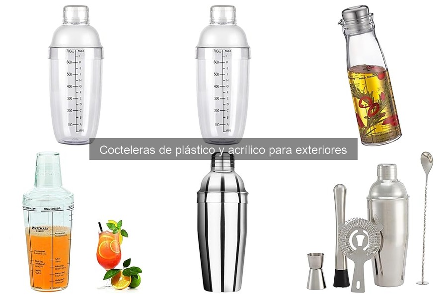 ** Ventajas de elegir cocteleras de plástico para exteriores