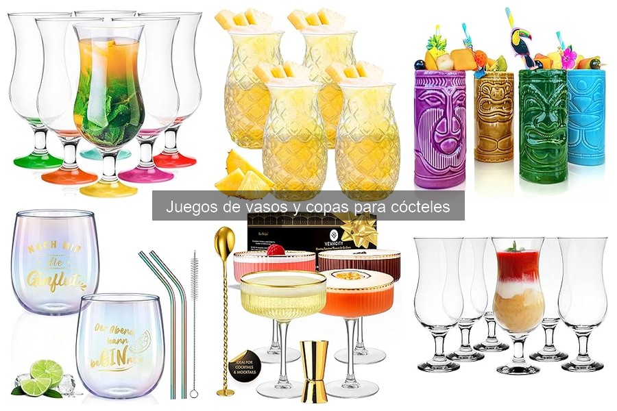 Ventajas de Elegir un Juego de Vasos de Cristal para Cócteles