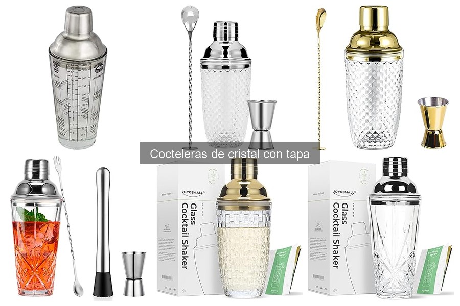 Ventajas de las cocteleras de cristal para tus cócteles