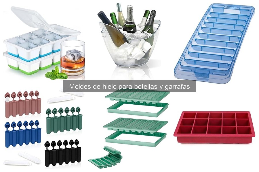 Ventajas de los moldes de hielo para botellas y garrafas