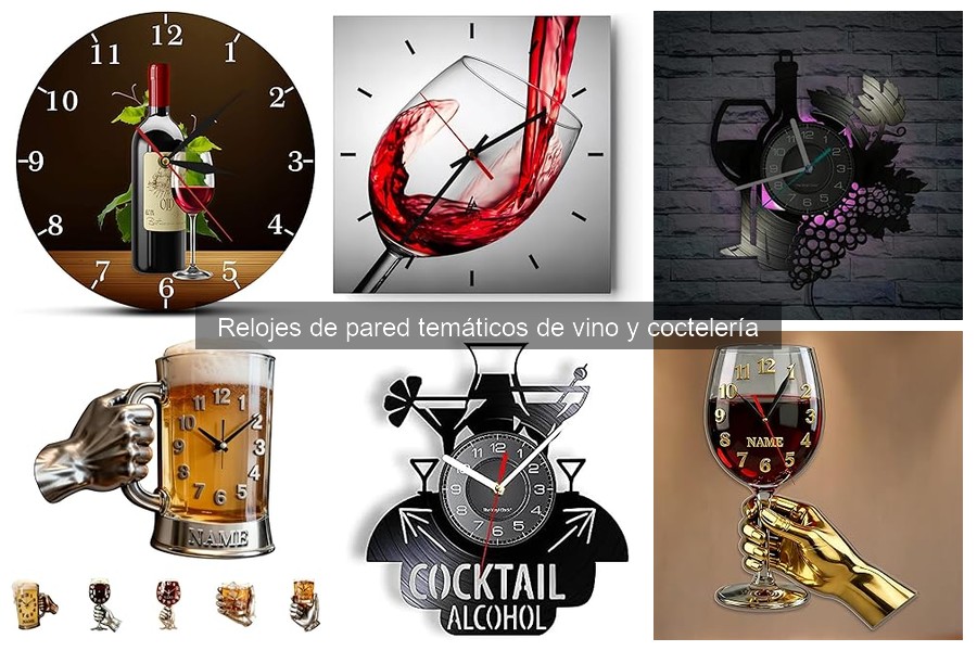 Ventajas de los relojes de pared temáticos en tu decoración