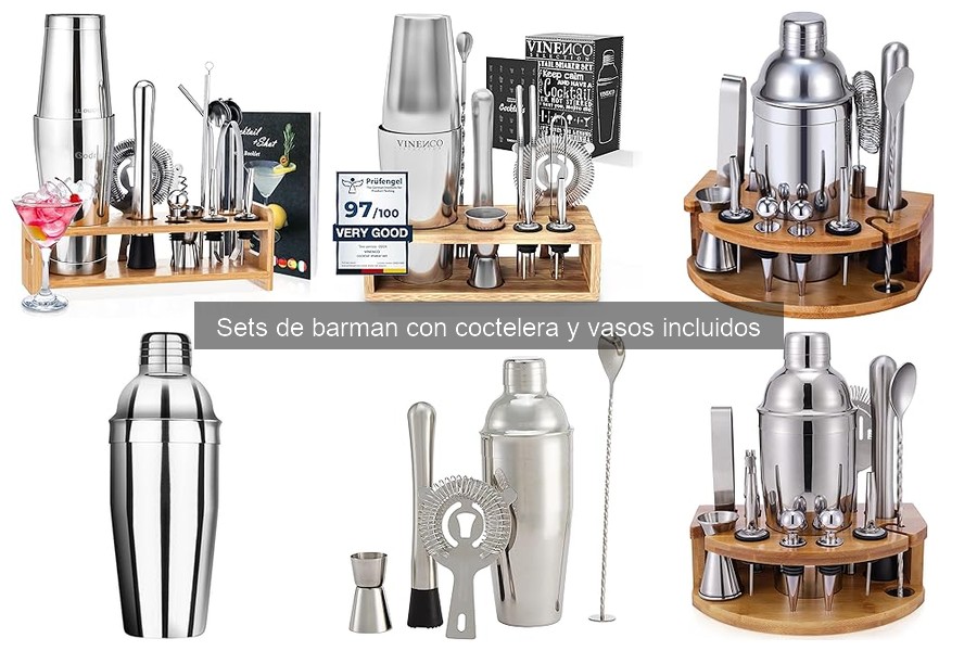 Ventajas de tener un set de barman en casa para cócteles
