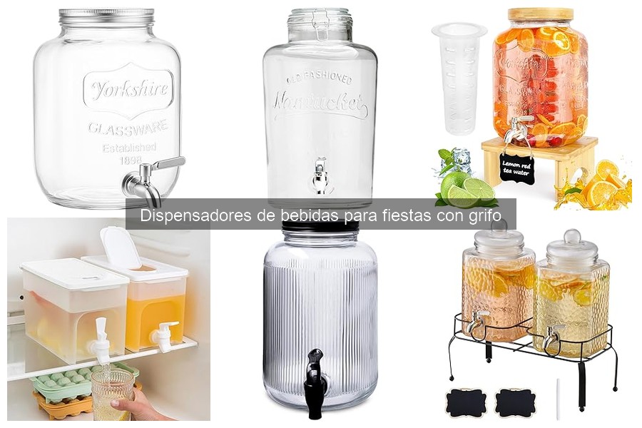Ventajas de usar dispensadores de bebidas para fiestas