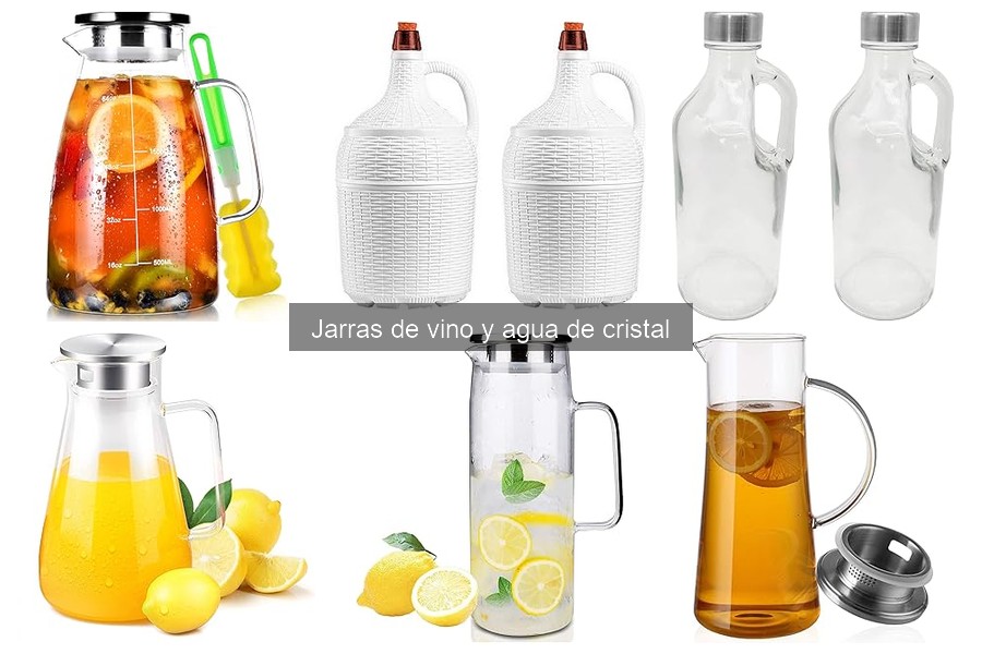 Ventajas de usar jarras de cristal para cócteles en casa
