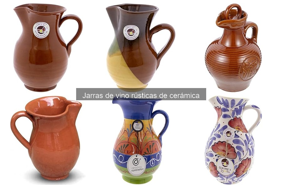 Ventajas de usar jarras de vino rústicas de cerámica