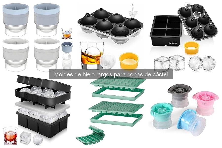 Ventajas de Usar Moldes de Hielo Largos para Cócteles