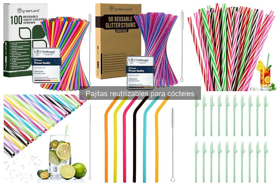 Ventajas de Usar Pajitas Reutilizables para Cócteles