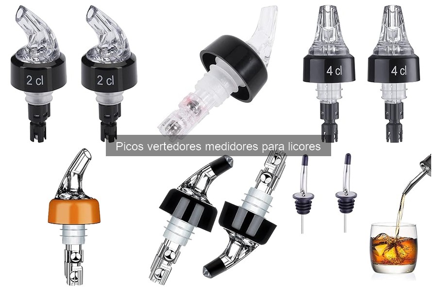 Ventajas de Usar Picos Vertedores Medidores en Coctelería