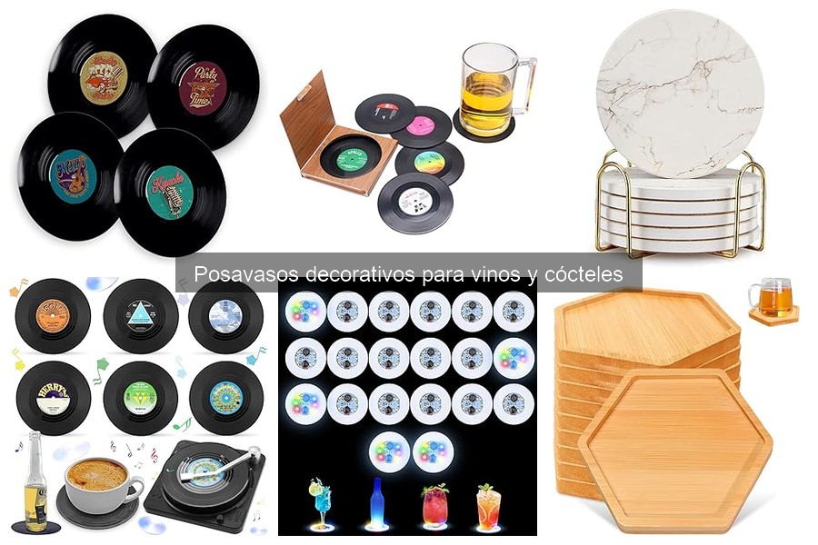 Ventajas de Usar Posavasos Decorativos en Casa