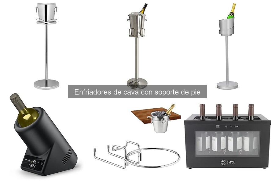 Ventajas de usar un enfriador de cava con soporte de pie