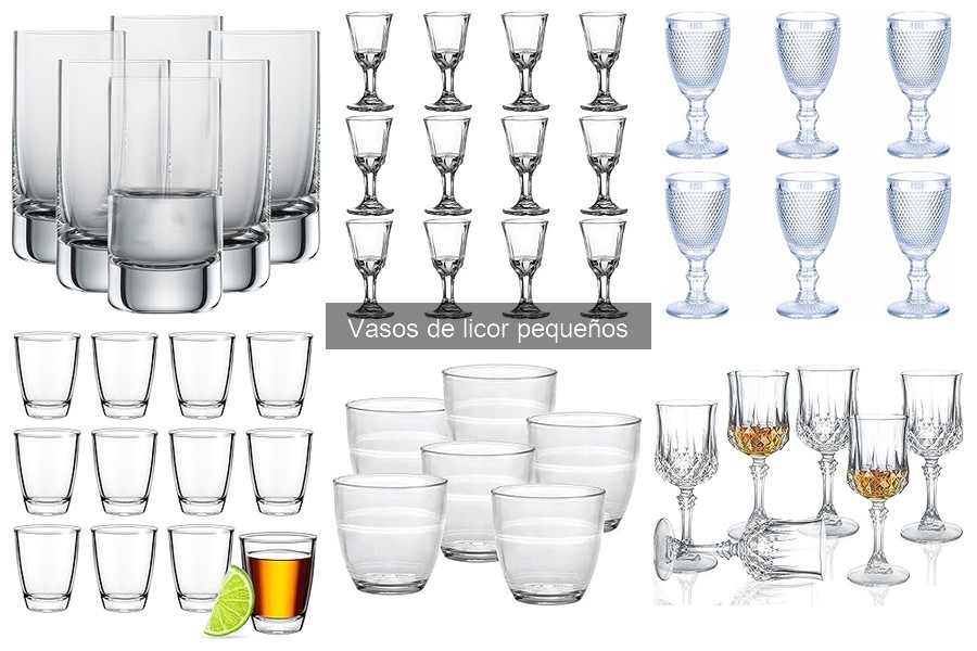 Ventajas de usar vasos de licor pequeños en tu degustación