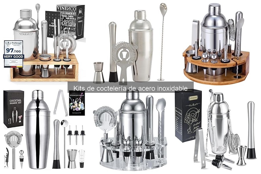 Ventajas del kit de coctelería de acero inoxidable