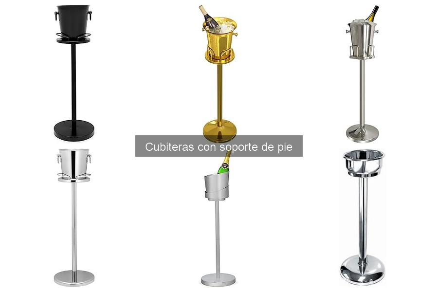 Ventajas y desventajas de cubiteras con soporte de pie