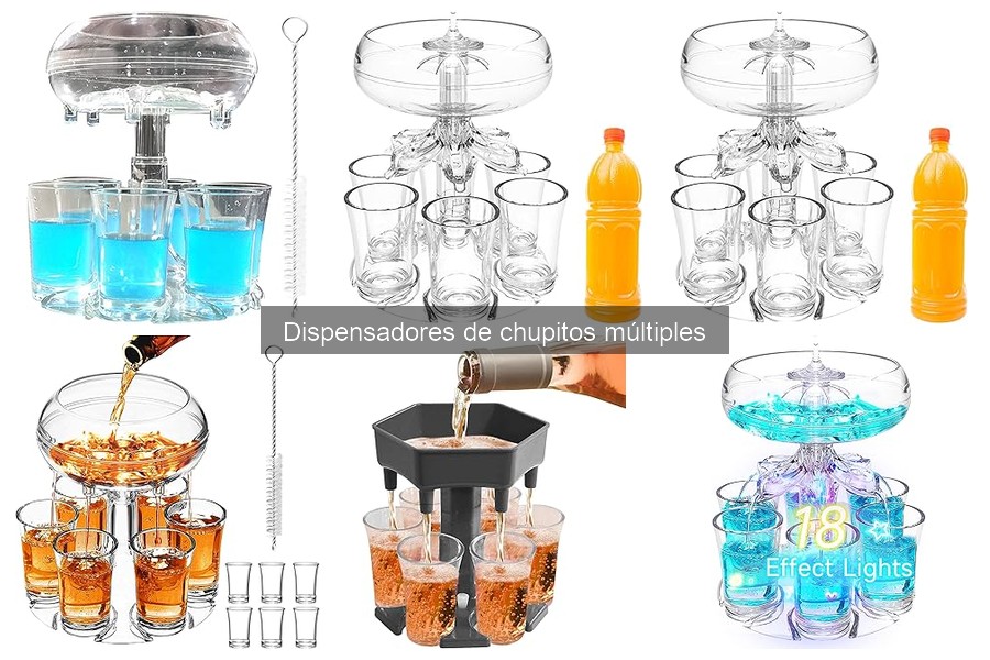 Ventajas y Desventajas de Dispensadores de Chupitos Múltiples