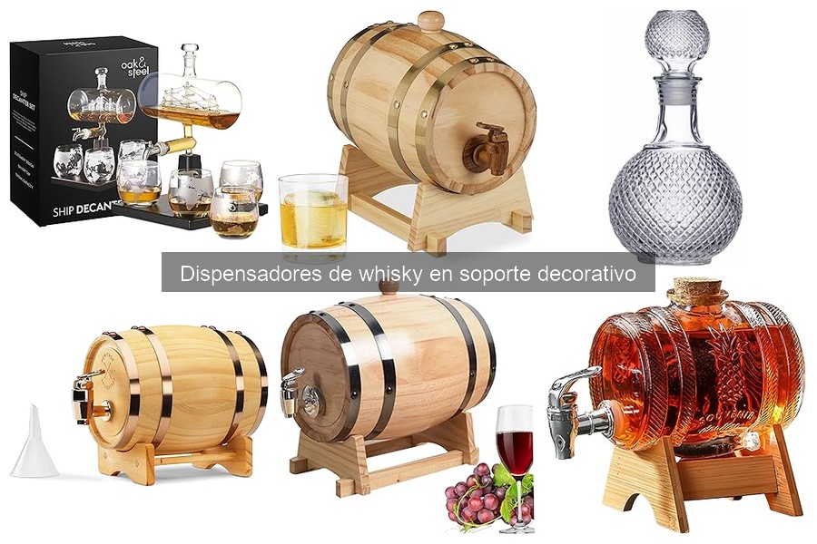 Ventajas y desventajas de dispensadores de whisky decorativos
