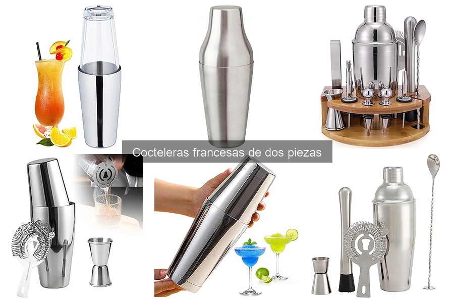 Ventajas y desventajas de la coctelera francesa de dos piezas